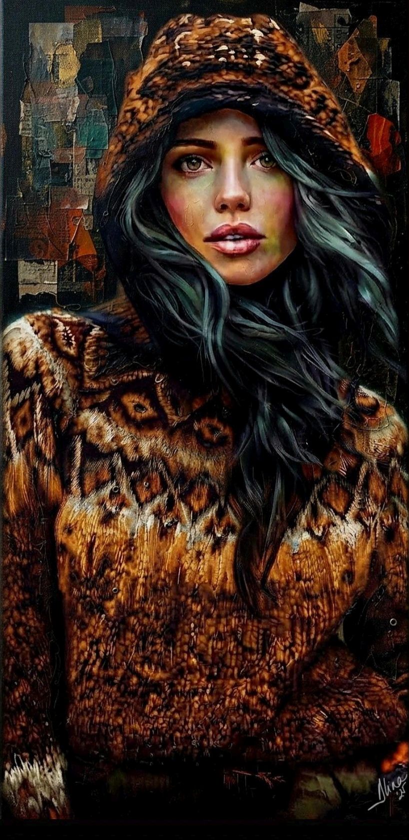 ArteDiAlina.com painting: So cold without you